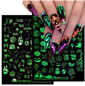 Halloween Glow In The Dark Stickers