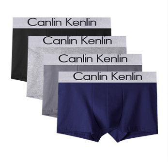 Christmas New Arrival CK Men's Cotton Boxer Shorts (Astronaut Series Gift Box)