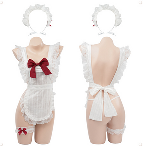 Christmas New Sexy Maid Cosplay Uniform Set