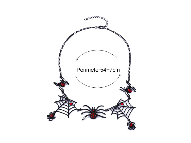 Halloween Spider Necklace