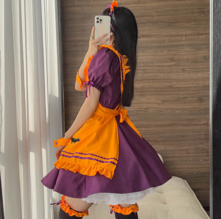 Halloween Maid Restaurant Cosplay