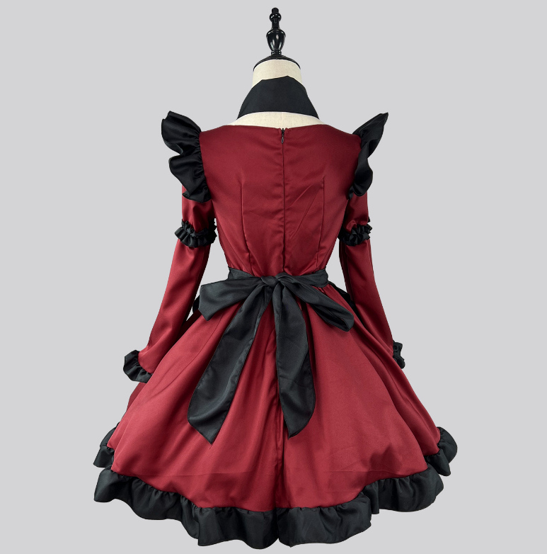 Halloween Gothic Little Devil Lolita Maid Cosplay