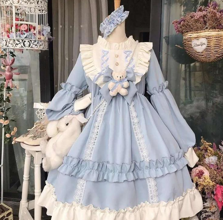 Japanese Cute Lolita Cosplay Dress Princess Dress