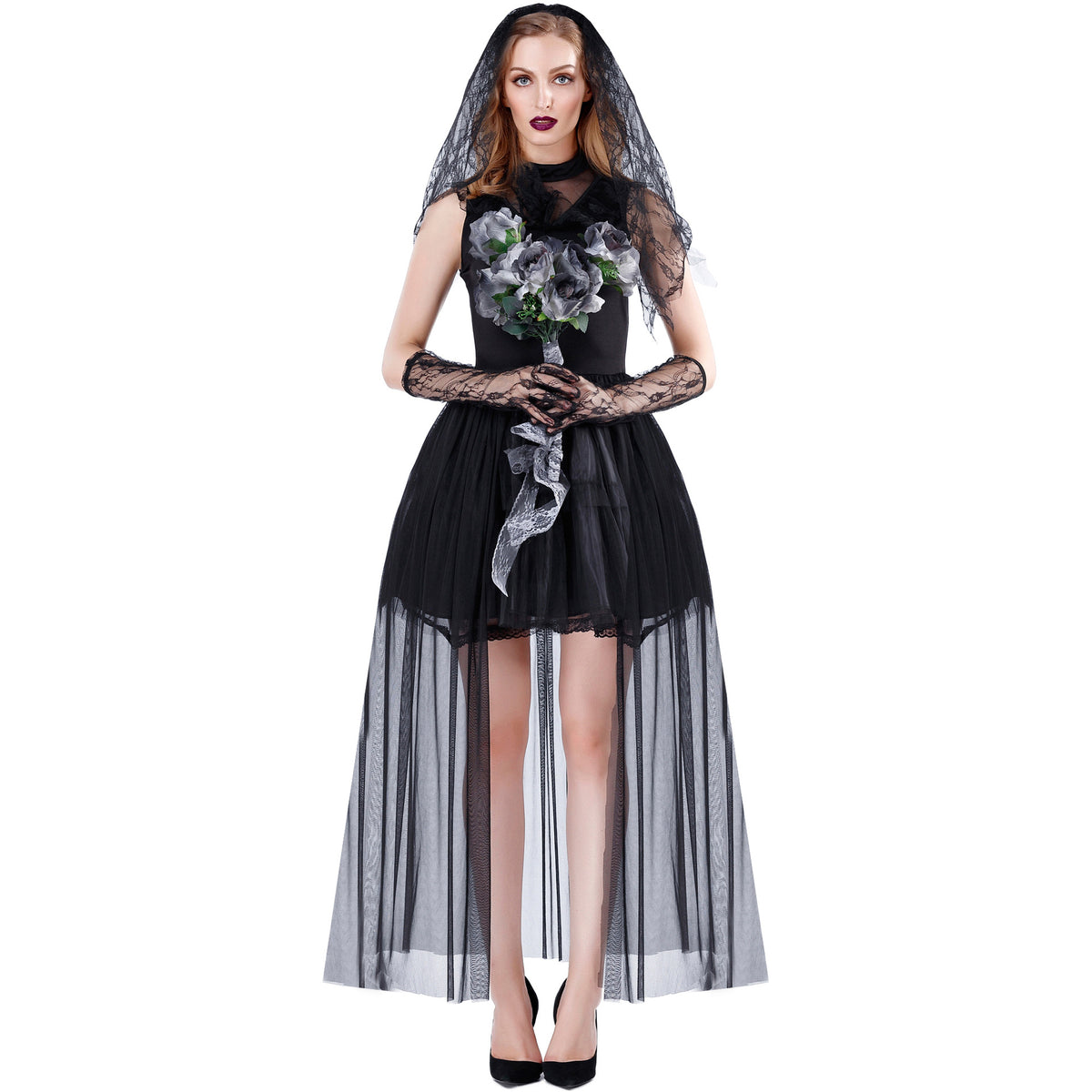 Halloween Costume Horror Female Ghost Vampire Bride