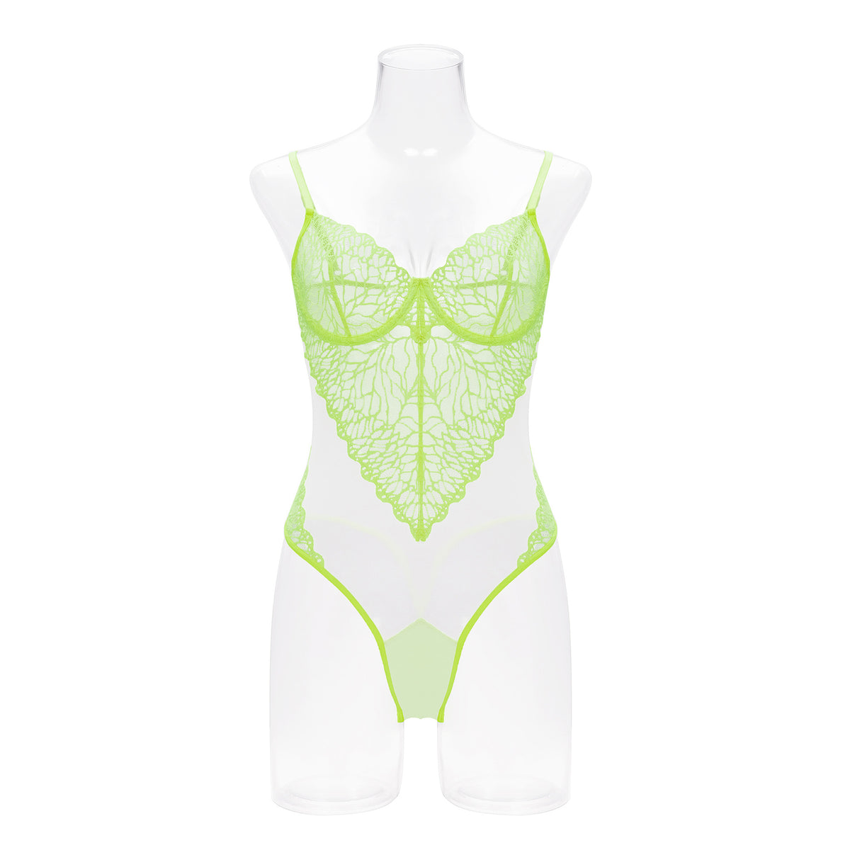 Sheer Mesh Pespective Mesh Sexy Lingerie Bodysuit